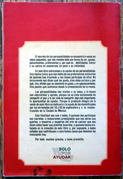 Personalidades en la cocina