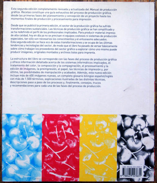 Manual de producción gráfica. Recetas