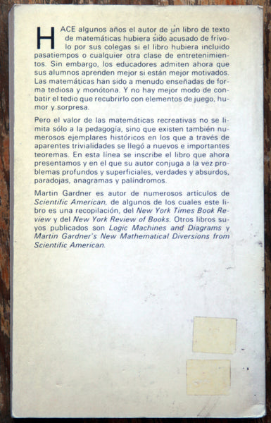 Comunicación extraterrestre y otros pasatiempos matemáticos