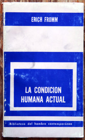 La condición humana actual