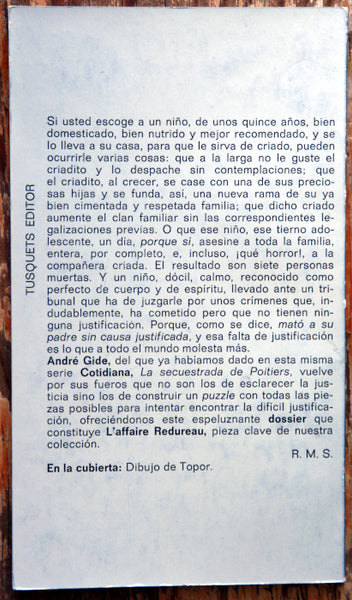 El caso del inocente niño asesino
