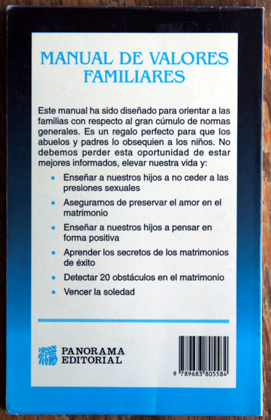 Manual de valores familiares