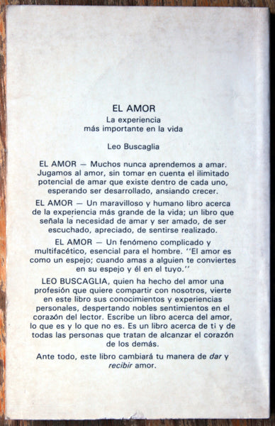 El amor. La experiencia más importante en la vida