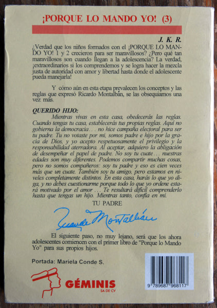 ¡Porque lo mando yo! 3 Los adolescentes.