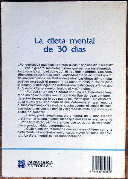 La dieta mental de 30 días