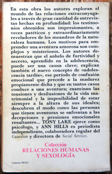 Infidelidad. Anatomía de las relaciones extraconyugales