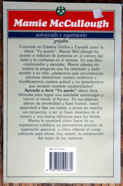 Aprenda a decir "Yo puedo"