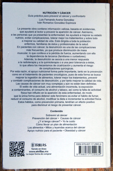 Nutrición y cáncer
