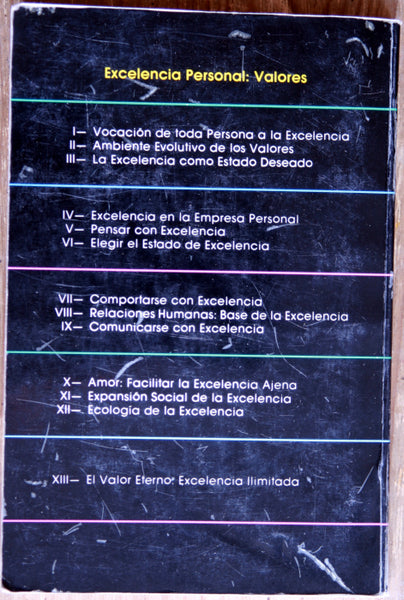Excelencia personal: valores