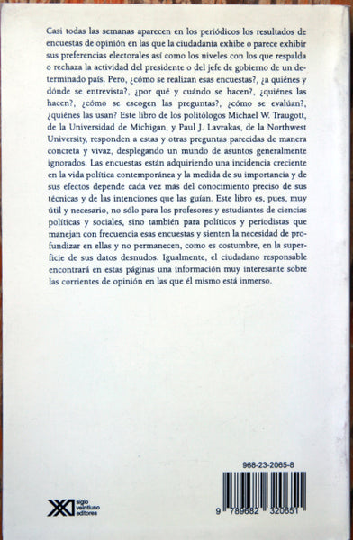 Encuestas: guía para electores