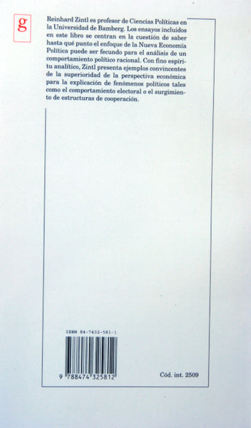 Comportamiento político y elección racional