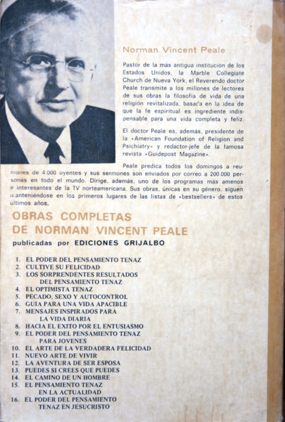 Obras completas de Norman Vincent Peale, los sorprendentes resultados del pensamiento tenaz. 3