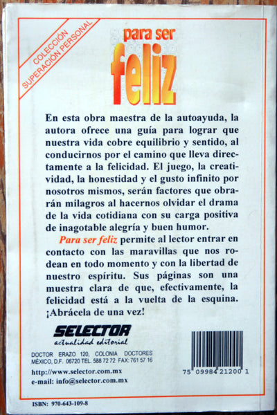 Para ser feliz