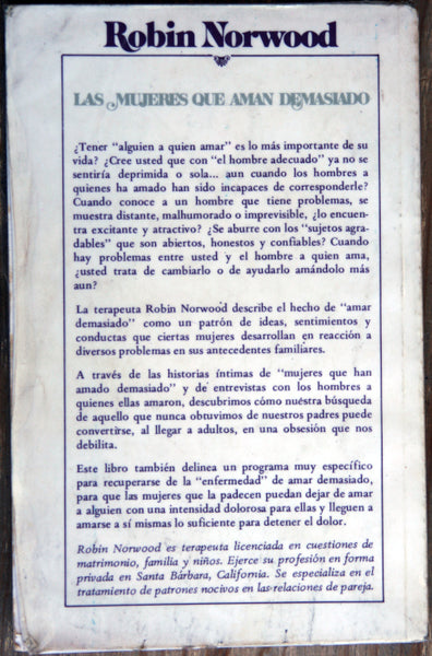 Las mujeres que aman demasiado