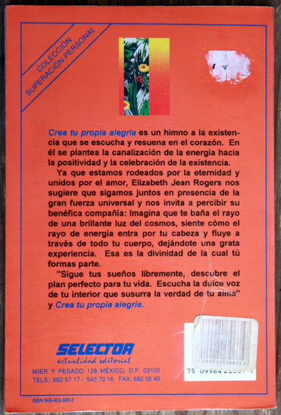 Crea tu propia alegría