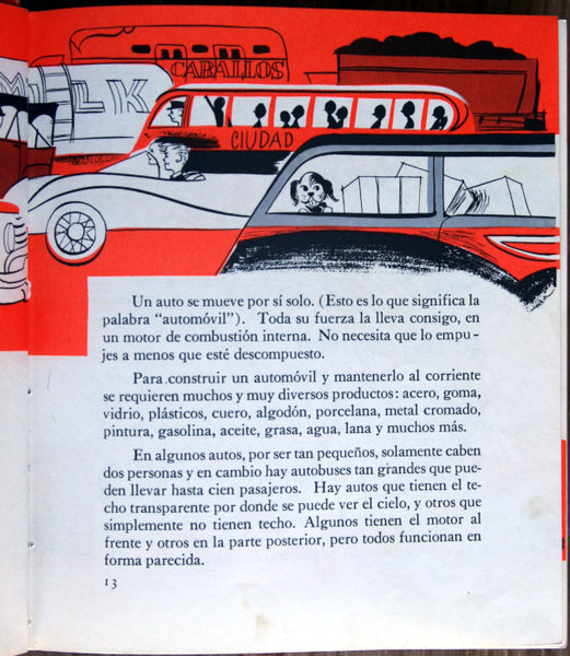 Mis primeros conocimientos. Automóviles, minería y puentes