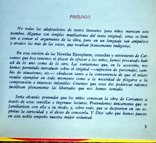 Novelas ejemplares