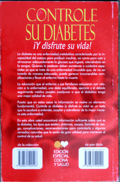 Controle su diabetes ¡Y disfrute su vida!