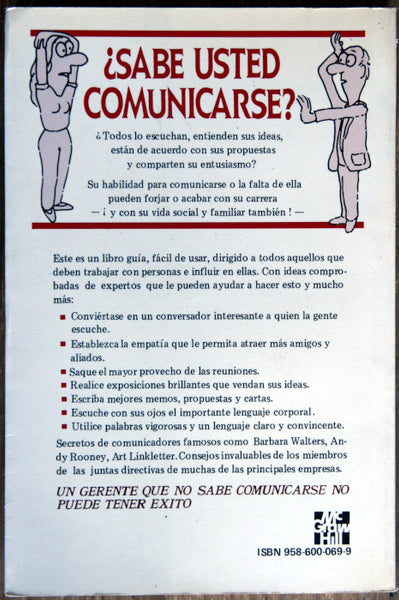 ¿Sabe usted comunicarse?