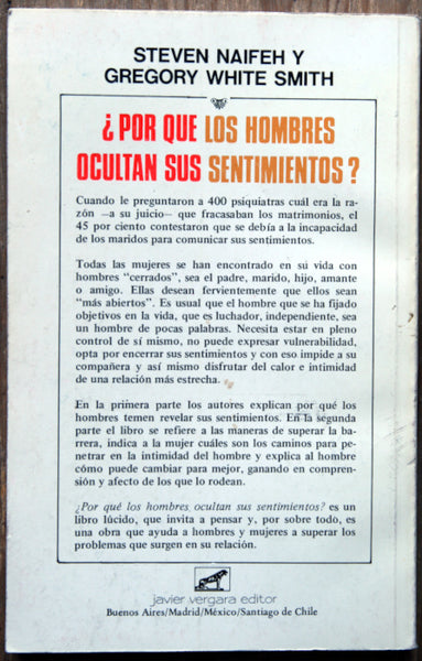 ¿Por qué los hombres ocultan sus sentimientos?