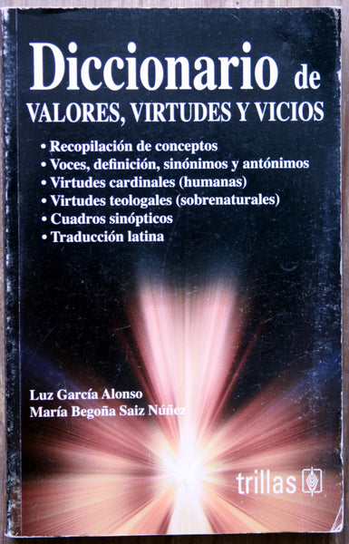 Diccionario de valores, virtudes y vicios