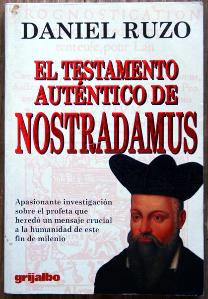El testamento auténtico de Nostradamus