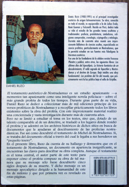 El testamento auténtico de Nostradamus