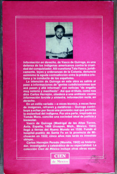 Información en derecho. Sobre algunas provisiones del Real Consejo de Indias.