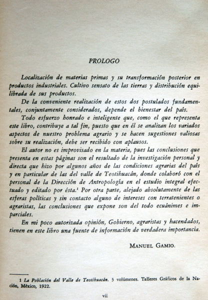 El problema agrario de México