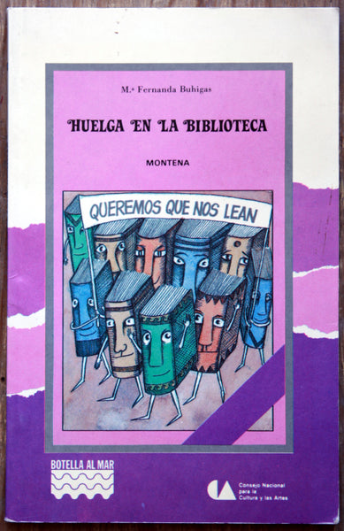 Huelga en la biblioteca