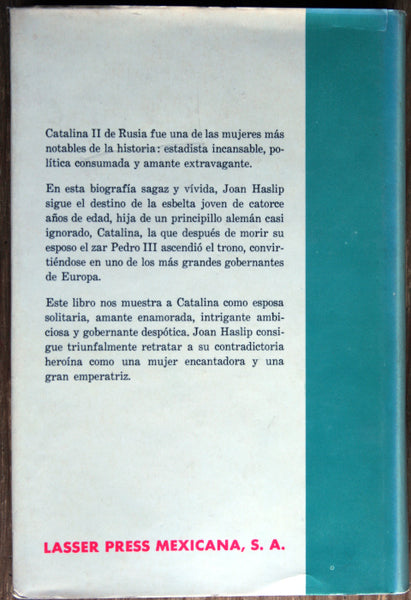 Catalina la grande. Genial estadista y mujer sensual