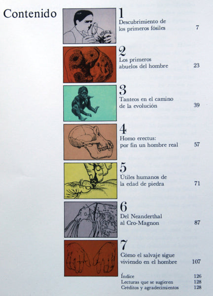 El hombre prehistórico.