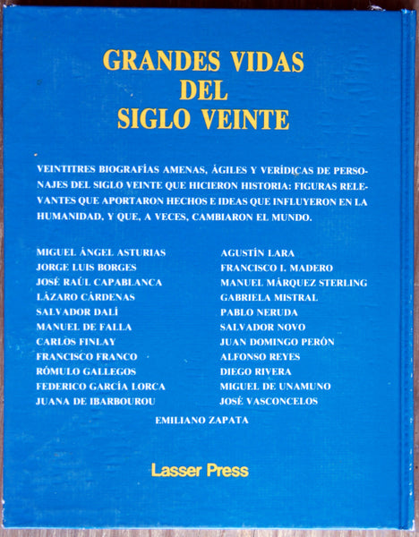 Grandes vidas del siglo veinte. Tomo I, II y III