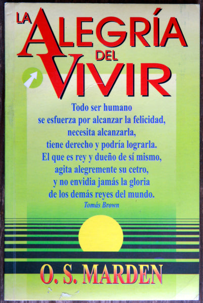La alegría del vivir