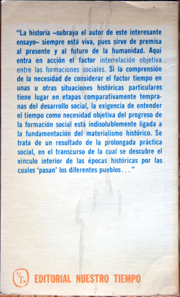 El tiempo y la necesidad en la historia