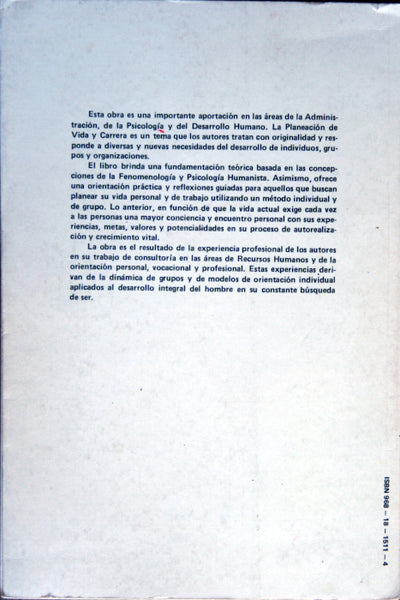 Planeación de vida y carrera