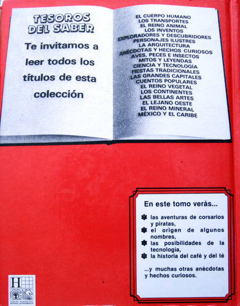 Tesoros del saber. Anécdotas y  hechos curiosos