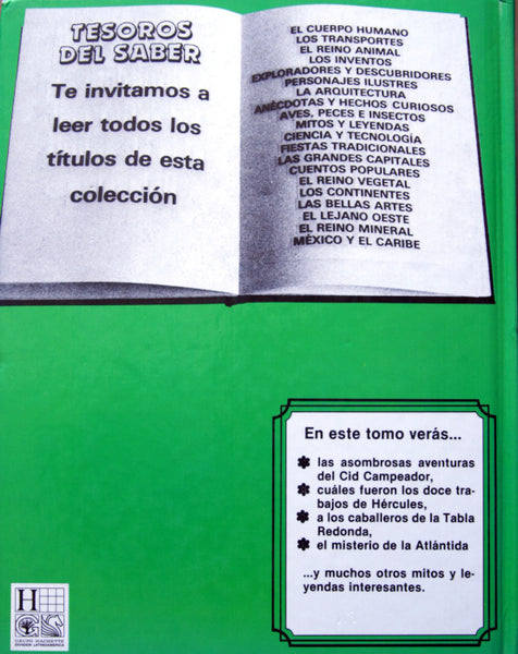 Tesoros del saber. Mitos y leyendas