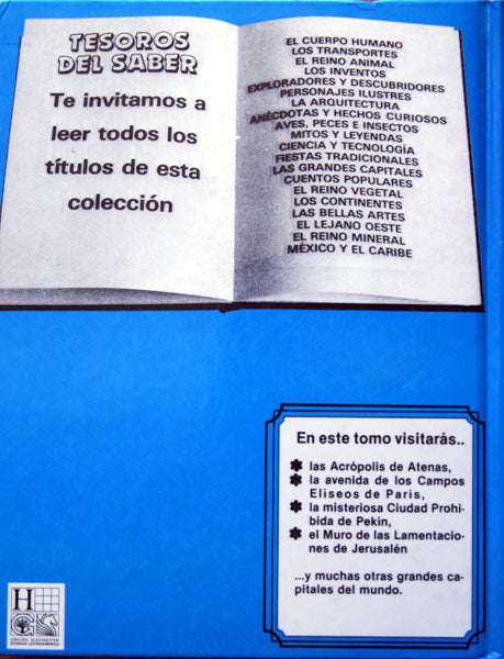 Tesoros del saber. Las grandes capitales