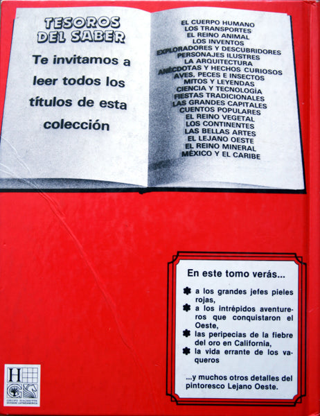 Tesoros del saber. El lejano Oeste