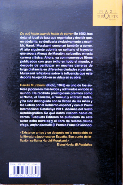 De qué hablo cuando hablo de correr