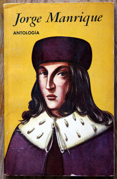 Jorge Manrique. Antología