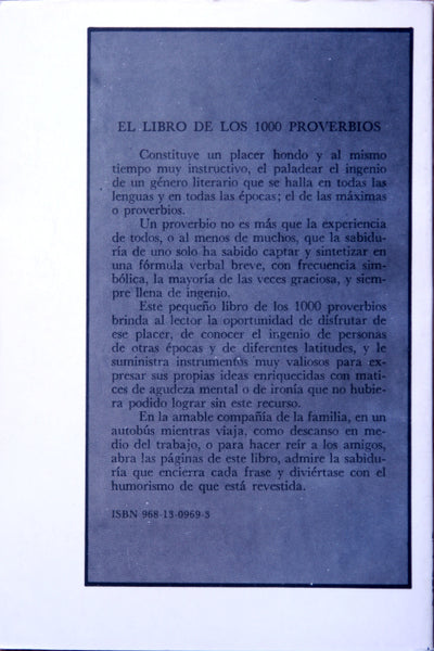 El libro de los 1000 proverbios