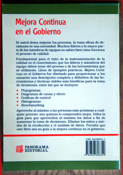 Mejora continua en el gobierno