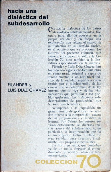 Hacia una dialéctica del subdesarrollo