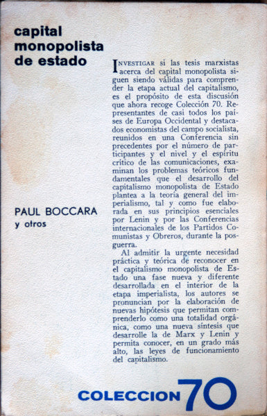 Capital monopolista de estado