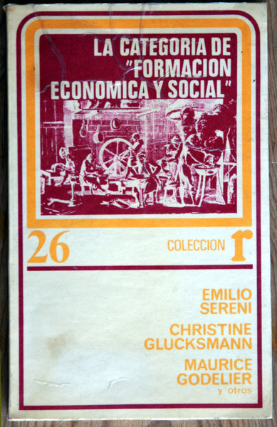 La categoría de "formación económica y social"