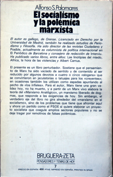 El socialismo y la polémica marxista