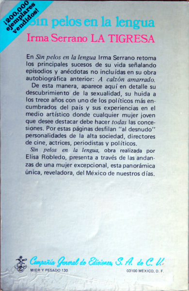 Sin pelos en la lengua