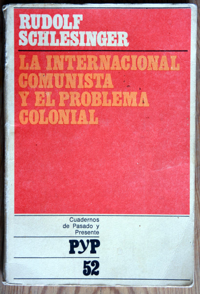 La internacional comunista y el problema colonial